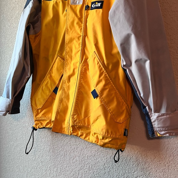 GILL Inshore Life Jacket Yellow Performance Sailing Coat Womens Size 8 - Picture 4 of 13